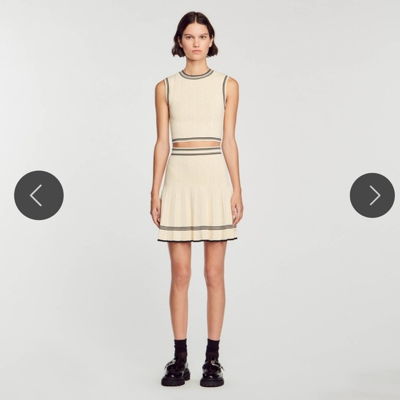 Sandro Knit Top, Skirt and Cardigan - Picture 9 of 9